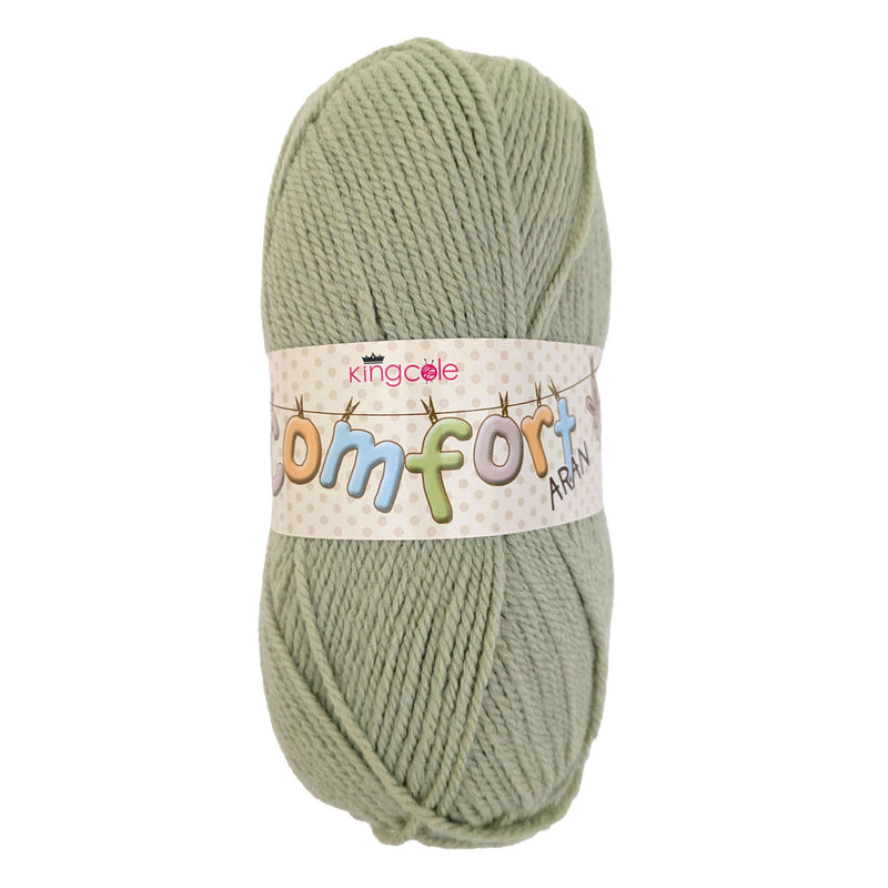 King Cole Comfort Aran Yarn in Fern 3594 - 100g Ball