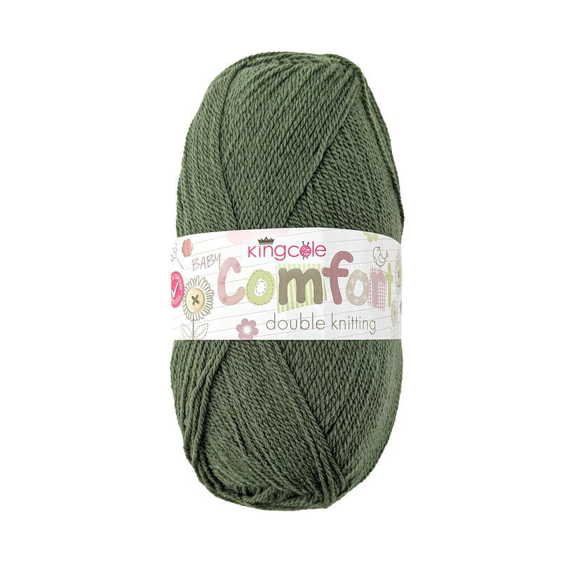 King Cole Comfort DK Yarn in Leaf - 3581 - 100g Ball of Double Knitting Wool