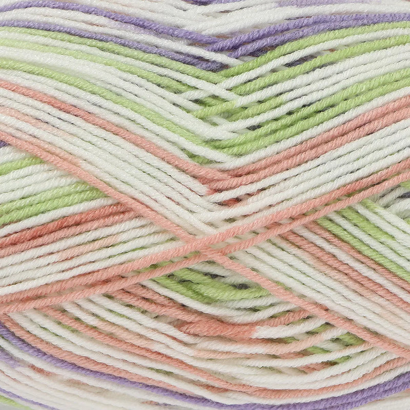 King Cole Cherish DK Yarn in Coral - 3731 - 100g Ball of Self Patterning Double Knitting Wool