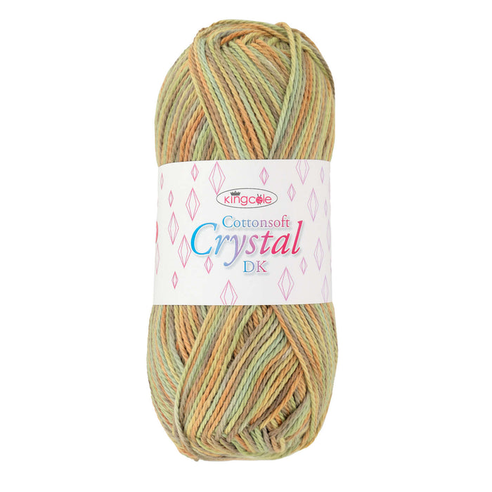 King Cole Cottonsoft Crystal DK Yarn in 5740 - Pearl - 100g Ball