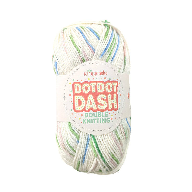 King Cole Dot Dot Dash DK Yarn in Confetti 6747 – Anti-Pill Baby Double Knitting Yarn