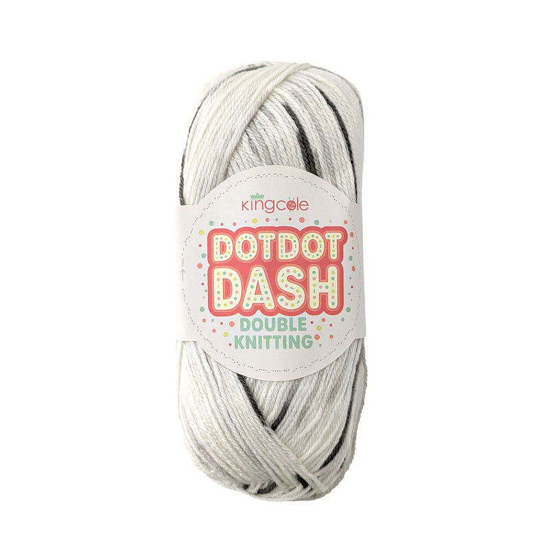 King Cole Dot Dot Dash DK Yarn in Pebble 6744 – Anti-Pill Baby Double Knitting Yarn