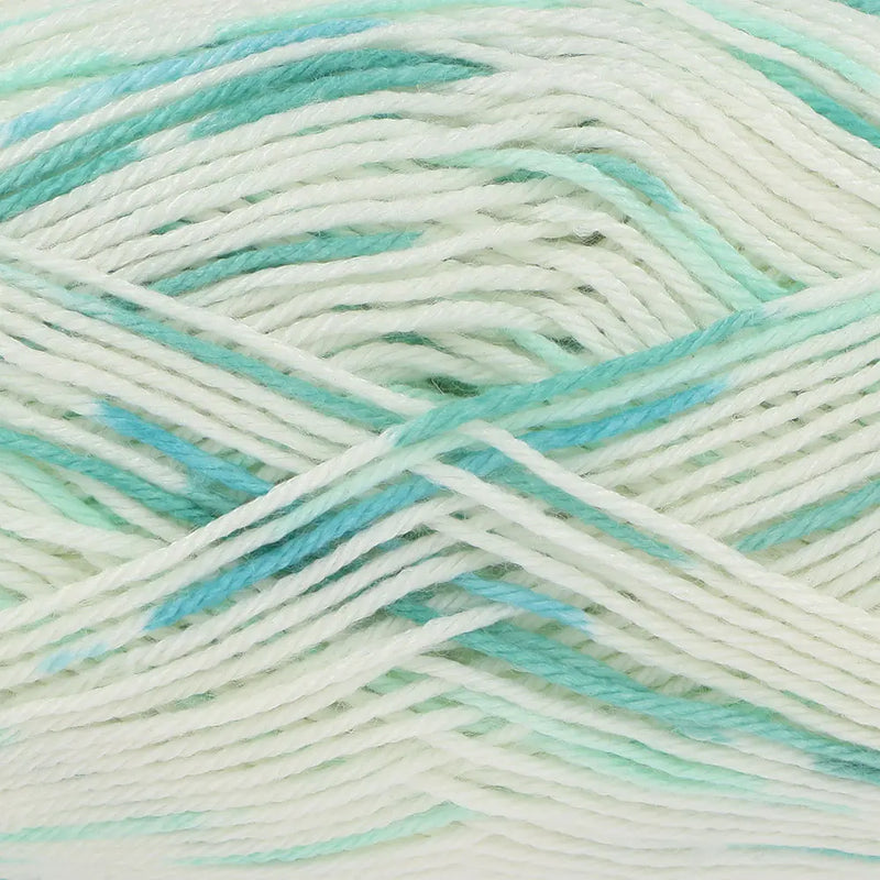King Cole Dot Dot Dash DK Yarn in Mint 6742 – Anti-Pill Baby Double Knitting Yarn