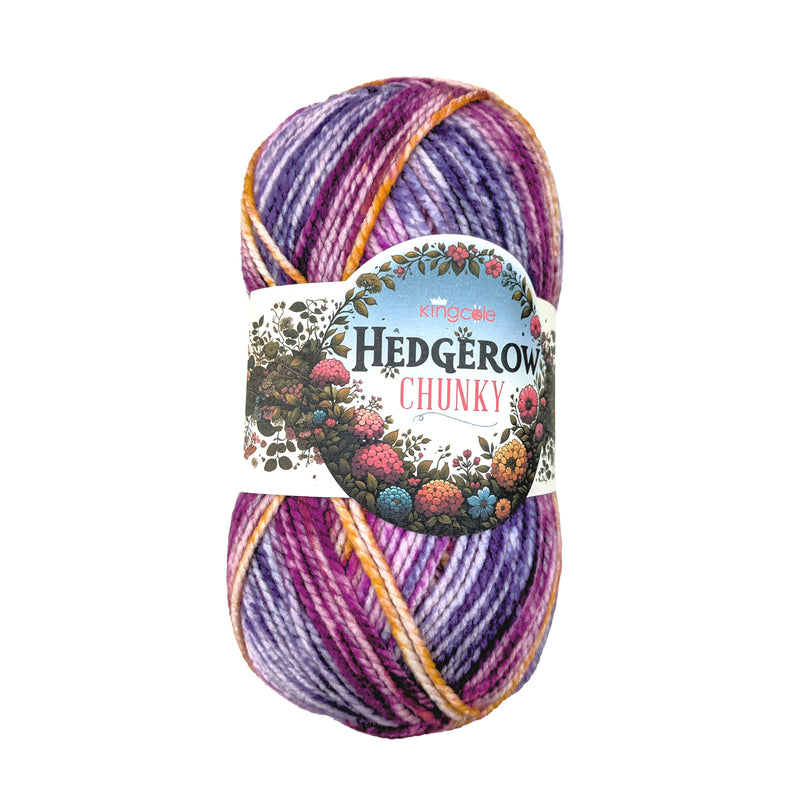 King Cole Hedgerow Chunky Yarn - 5850 - Heather - 200g Ball