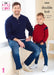 King Cole Knitting Pattern for men / boys