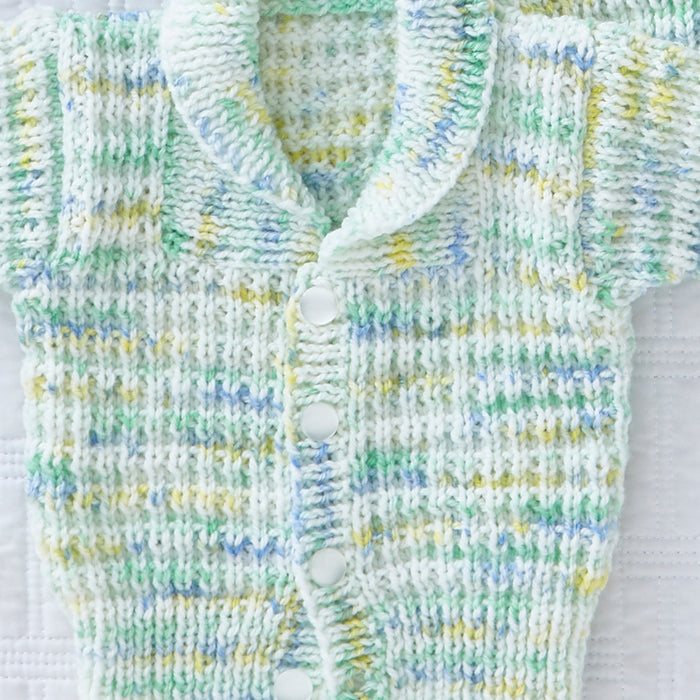 King Cole Little Treasures DK Yarn in 4785 - Jasper - 100g Ball of Green Blue Yellow Mix Wool