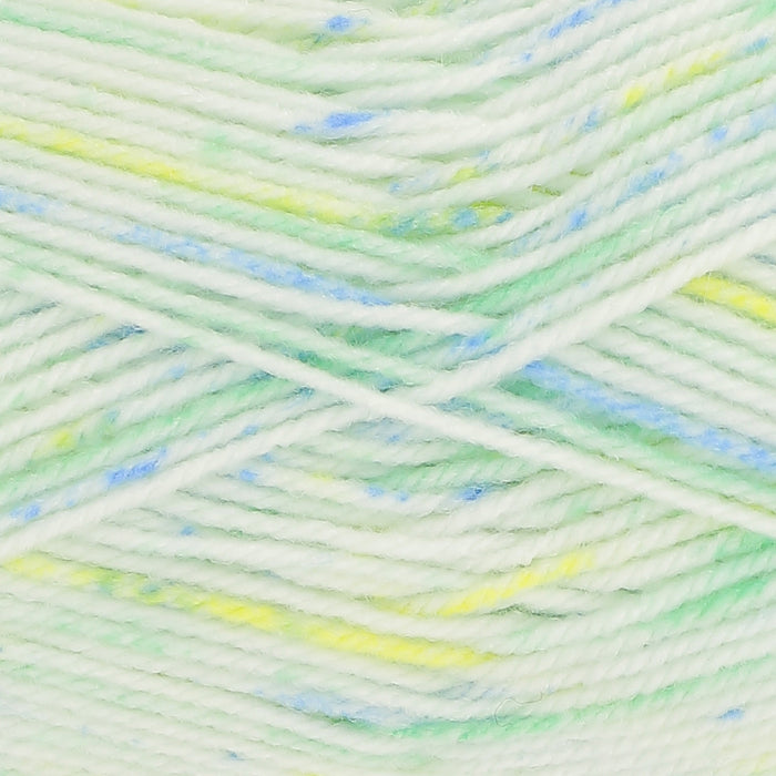 King Cole Little Treasures DK Yarn in 4785 - Jasper - 100g Ball of Green Blue Yellow Mix Wool