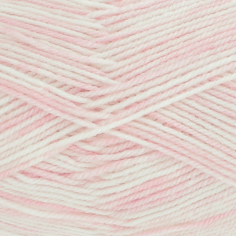 King Cole Little Treasures DK Yarn in 4786 - Pearl - 100g Ball of Pink Mix Wool