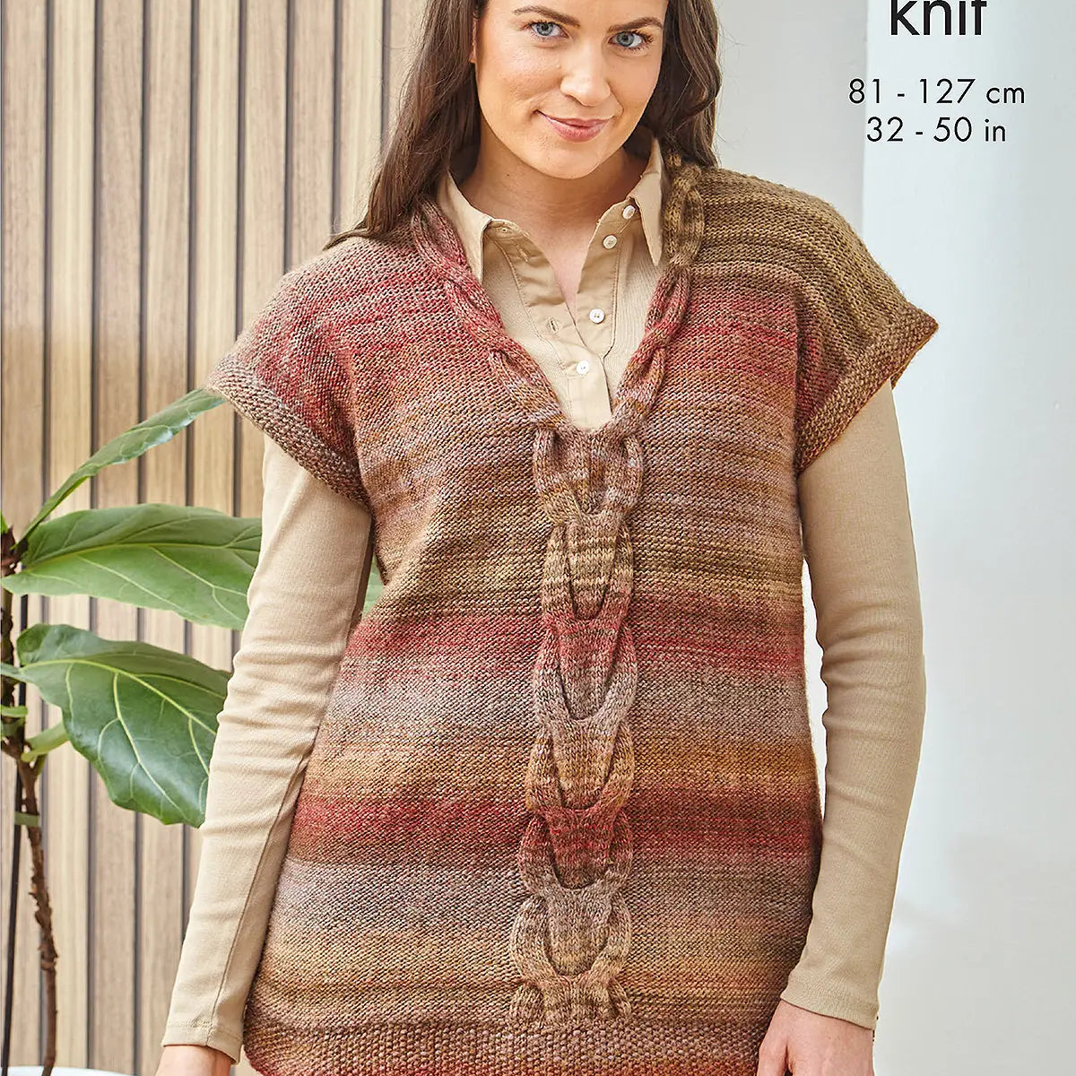 King Cole 6497 Ladies DK Knitting Pattern Tank Tops 32–50in — Lardedar