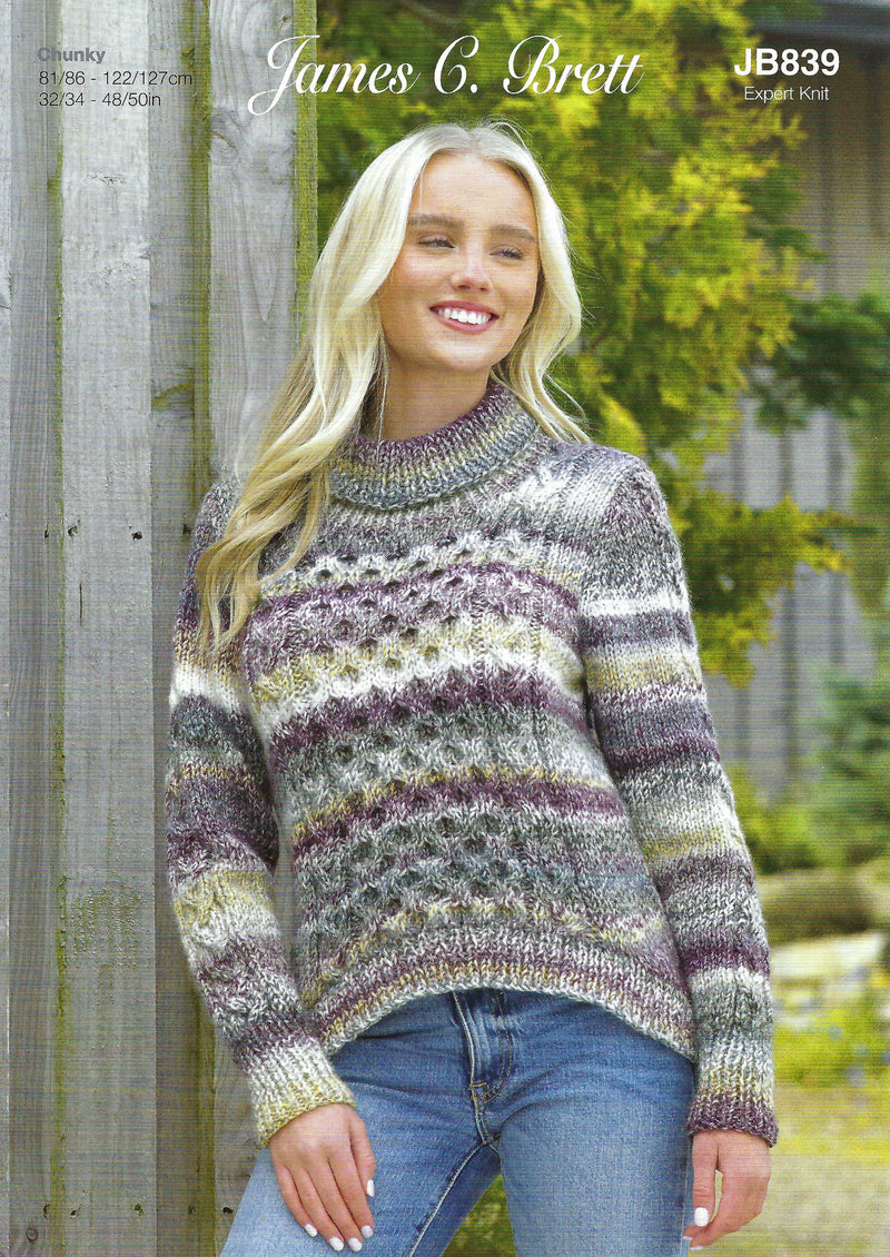 ladies sweater pattern