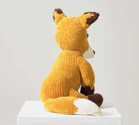 James C Brett JB808 Toy Knitting Pattern -  Flutterby Chunky Fox Pattern (Intermediate Knit)