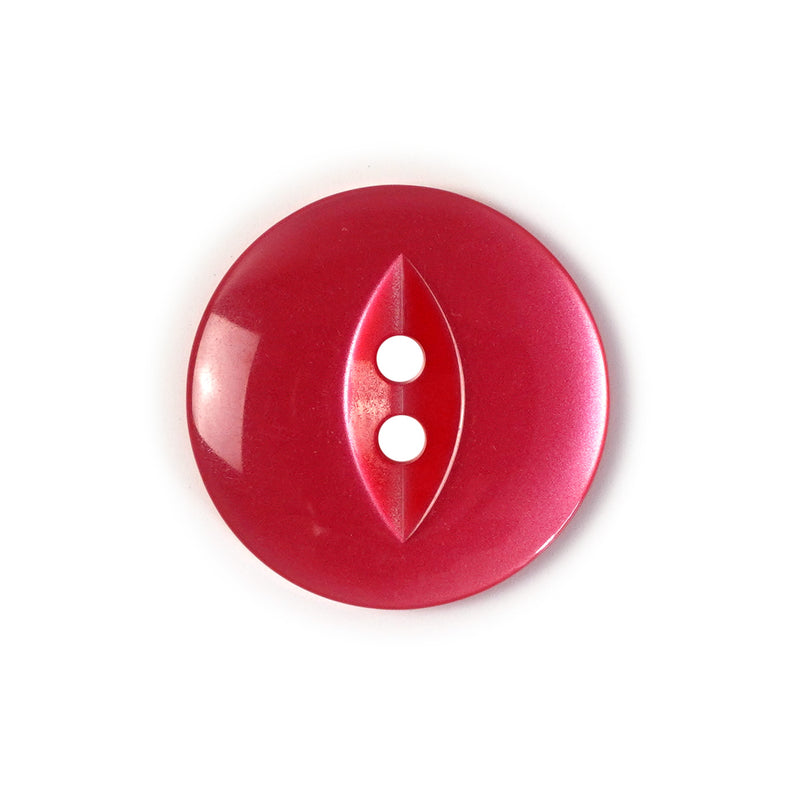 Light Red Round Fish Eye Buttons 10pcs. 11mm, 14mm, 16mm or 19mm