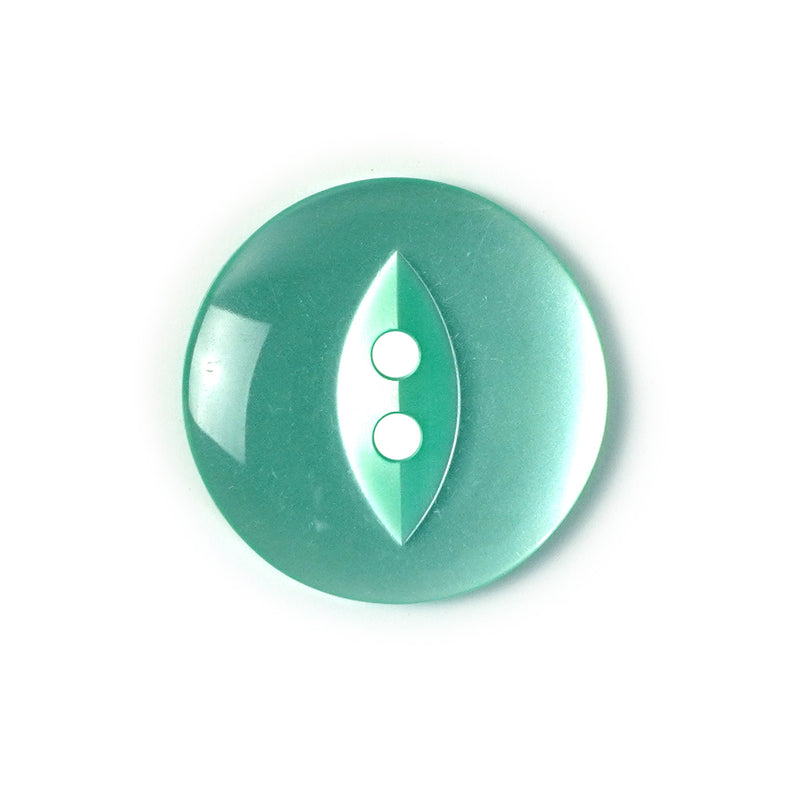 Turquoise Round Fish Eye Buttons 10pcs. 11mm, 14mm, 16mm or 19mm