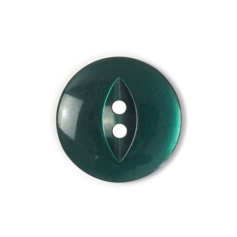 Dark Green Round Fish Eye Buttons 10pcs. 11mm, 14mm, 16mm or 19mm