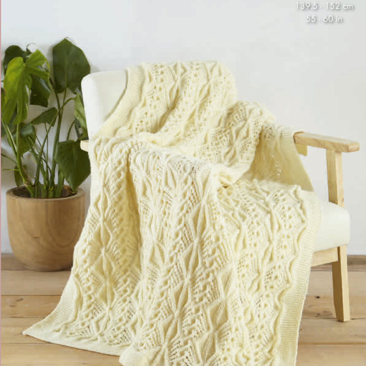 Aran blanket knitting pattern clearance