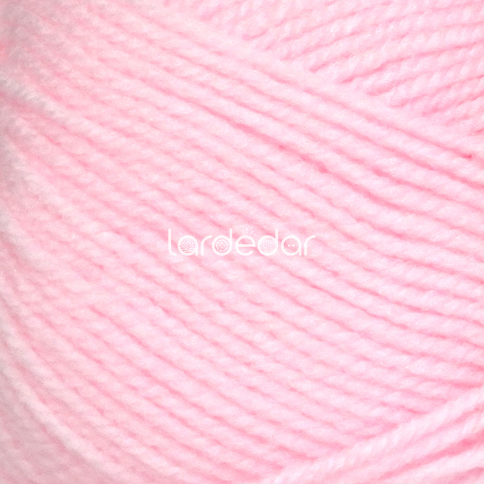 Wool & Pattern Bundle - 5 x 100g Super Soft Baby DK Yarn in Pink & Knitting Pattern JB685