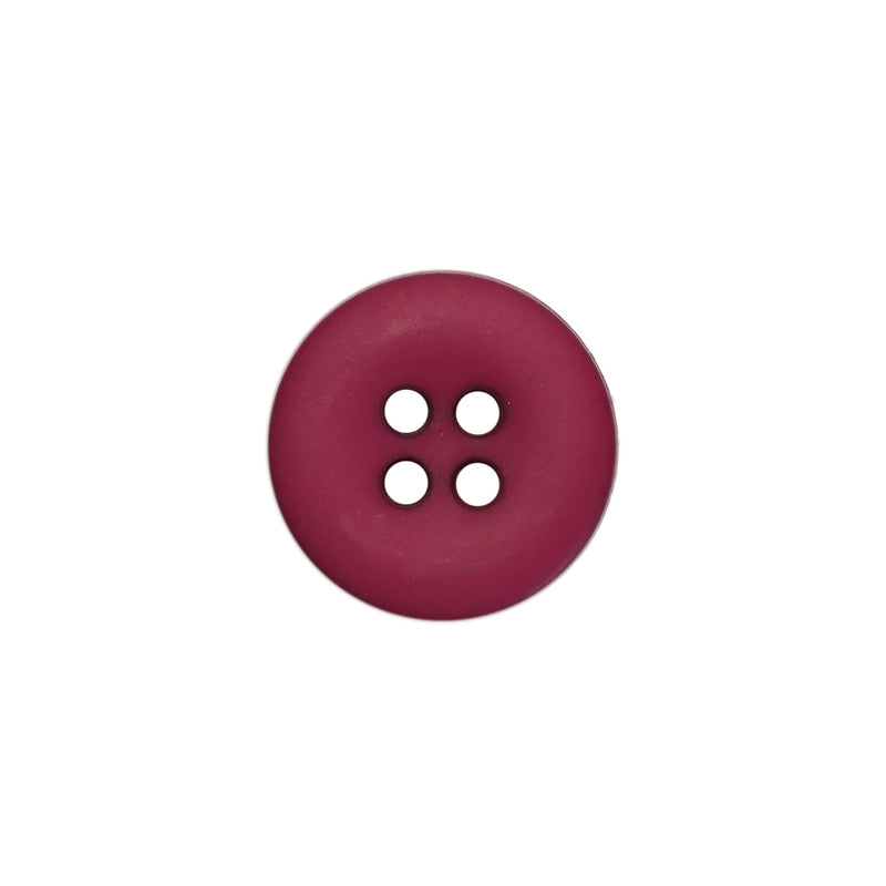 Burgundy Four Hole Matte Buttons
