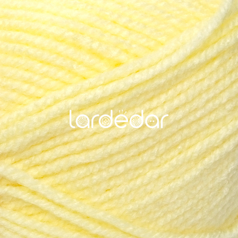 James C Brett Baby Aran Yarn - BA2 Lemon - 100g