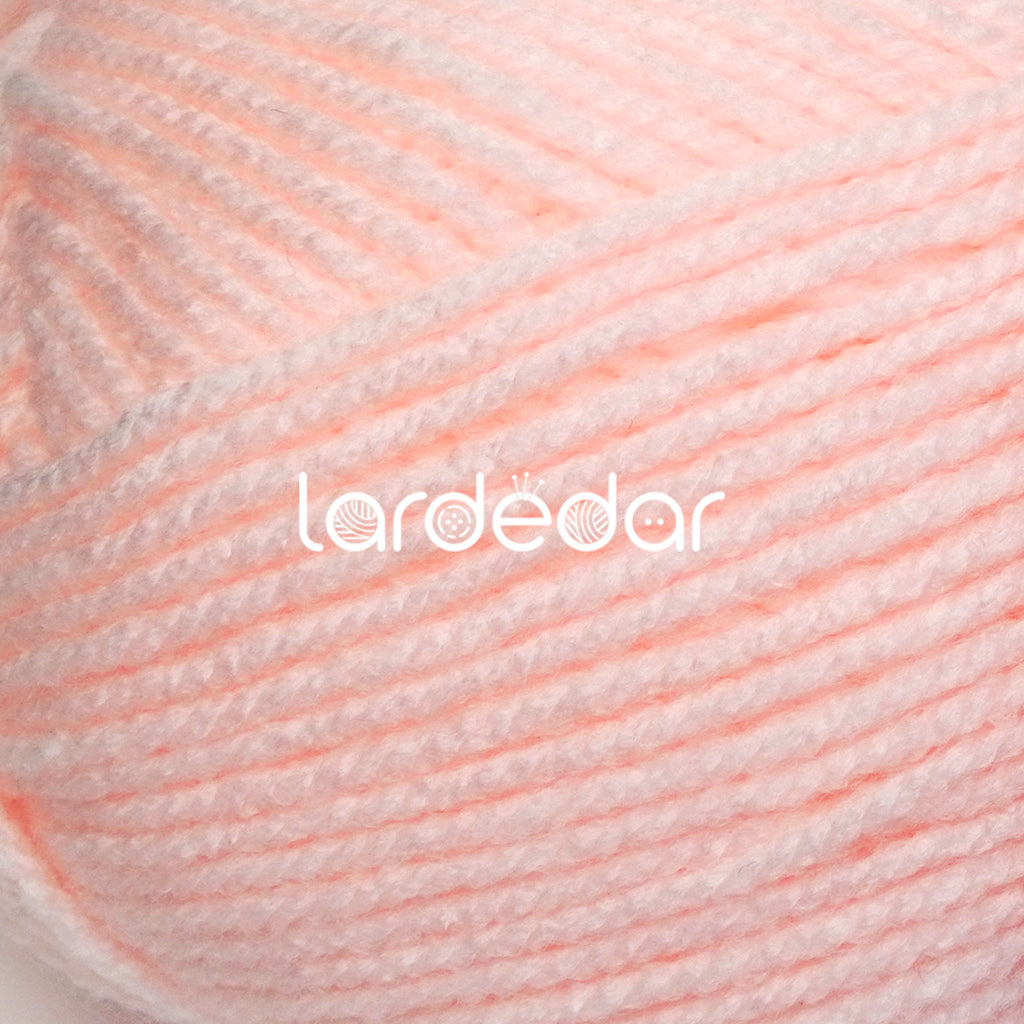 James C Brett Baby Aran Yarn BA8 Apricot 100g — Lardedar