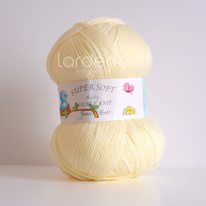James C Brett Baby DK Wool - BB9 Cream - 100g Knitting Yarn