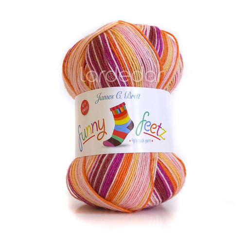 James-C-Brett-Funny-Feetz-4Ply-Sock-Yarn-FZB13