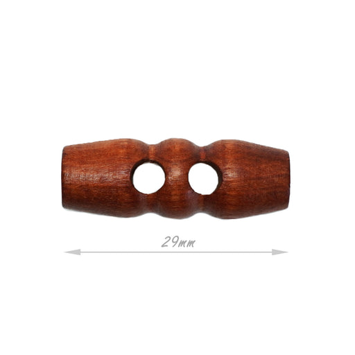 Lardedar-29mm-Deep-Brown-Wooden-Toggle-Button-29-TGLBTN-T1