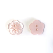 Pink-Flower-Star-Buttons