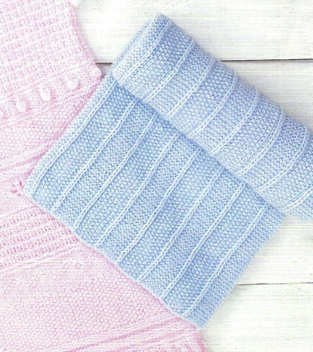 James C Brett JB689 Double Knitting Pattern - DK Baby Blankets